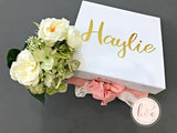 Personalized bridesmaid box, Bridesmaid gift, Will you be my bridesmaid box, Be my Maid of honor box, Gift Box