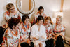 Floral Bridesmaid Robes, Bridesmaid Robes, Satin Bridesmaid Robes, Bridesmaid Gift, Bridal Party Robes